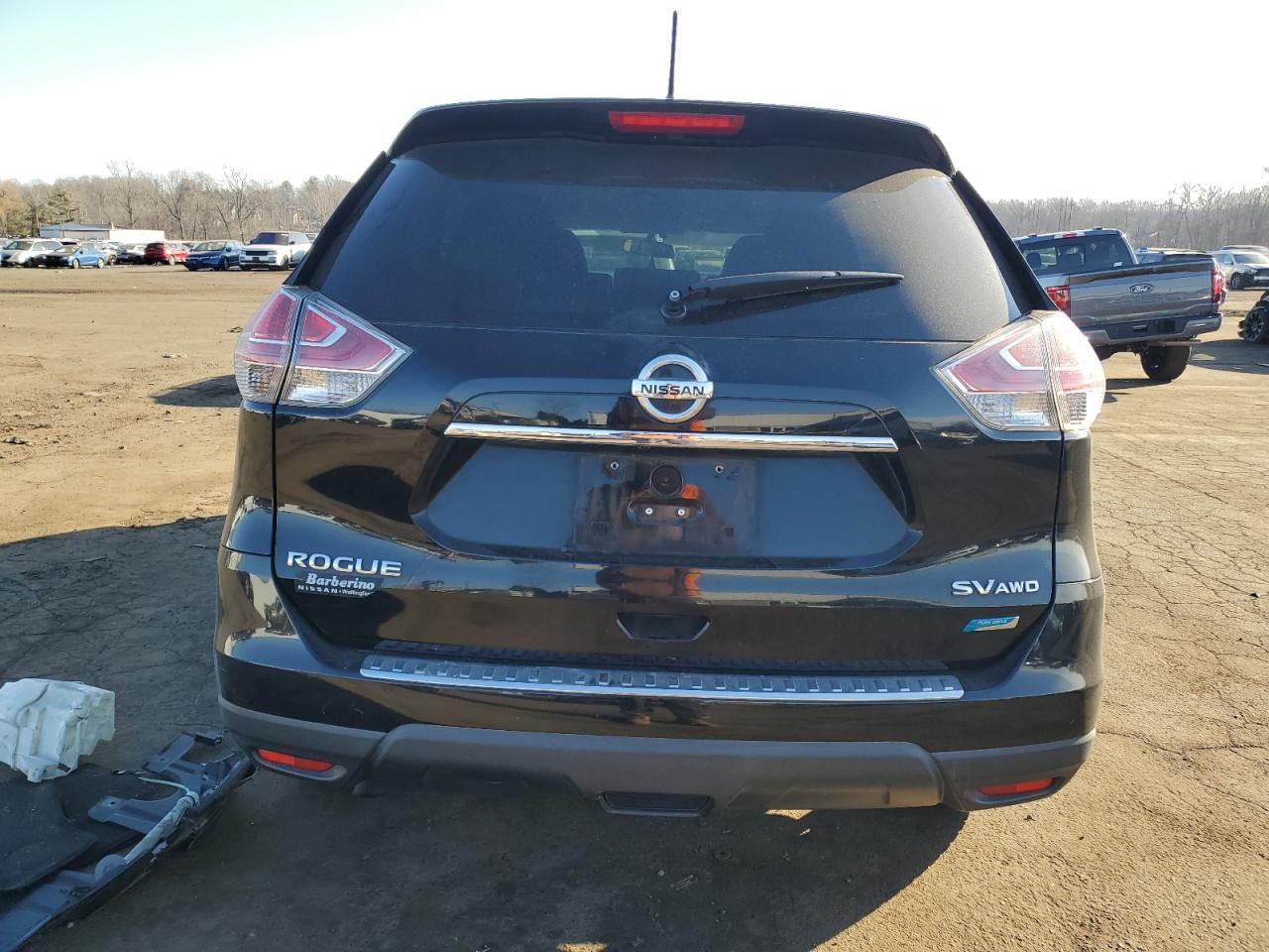2014 Nissan Rogue VIN 5N1AT2MV2EC807974 Copart auction photo, front end / minor dent/scratches damage thumbnail 6