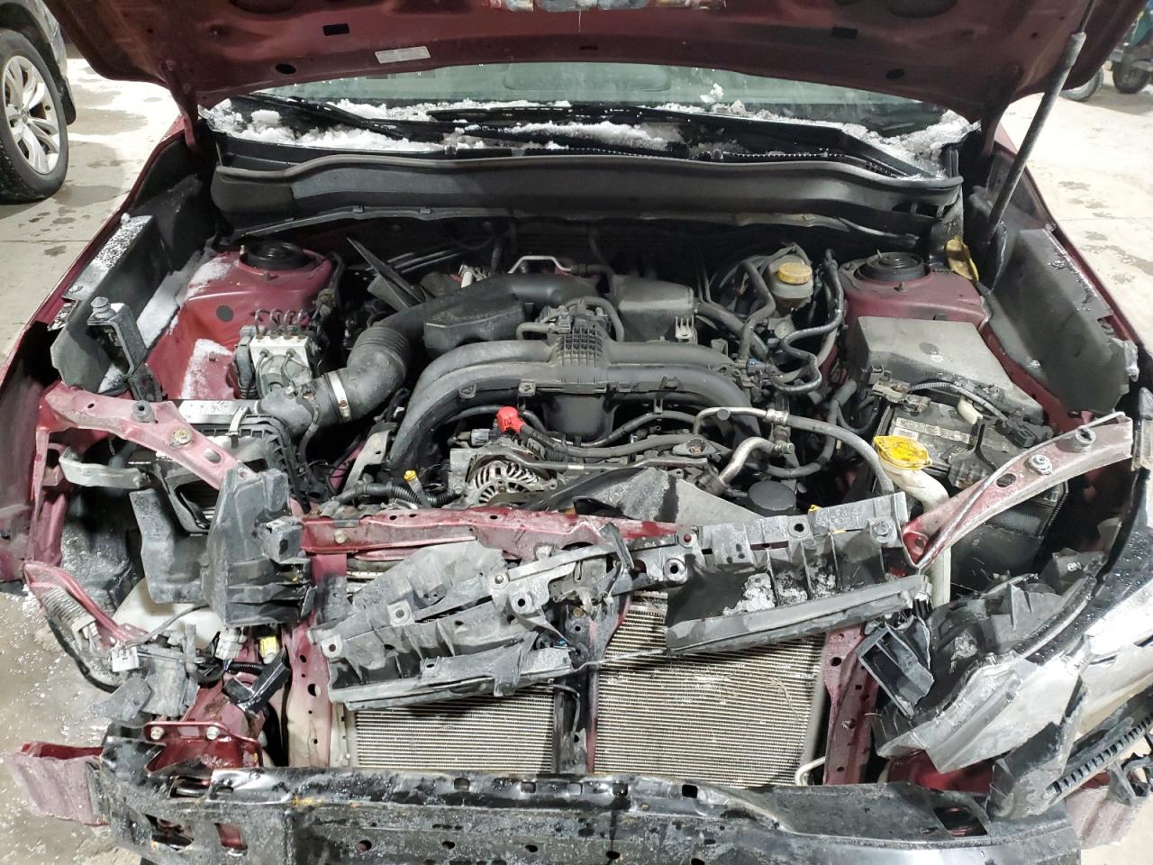 2017 Subaru Forester VIN JF2SJABC6HH482653 Copart auction photo, front end damage thumbnail 14