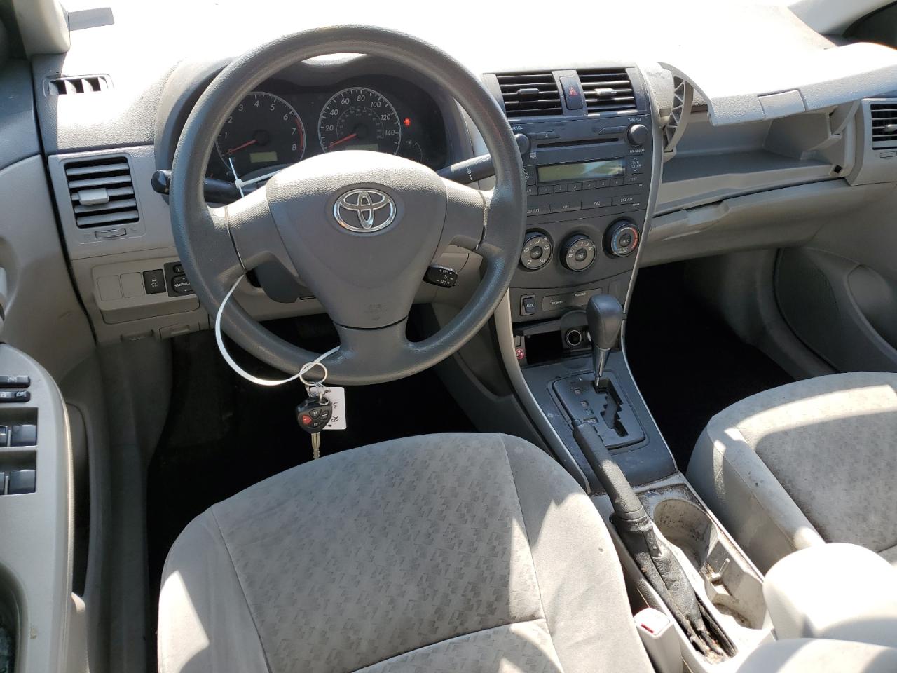 2009 Toyota Corolla VIN JTDBL40E699045326 Copart auction photo, front end / all over damage thumbnail 8