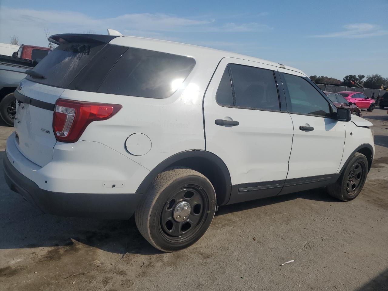 2016 Ford Explorer VIN 1FM5K8AR8GGA36785 Copart auction photo, front end / side damage thumbnail 3