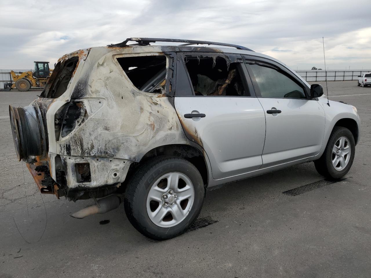 2007 Toyota RAV 4 VIN JTMZD35V875060459 Copart auction photo, burn damage thumbnail 3