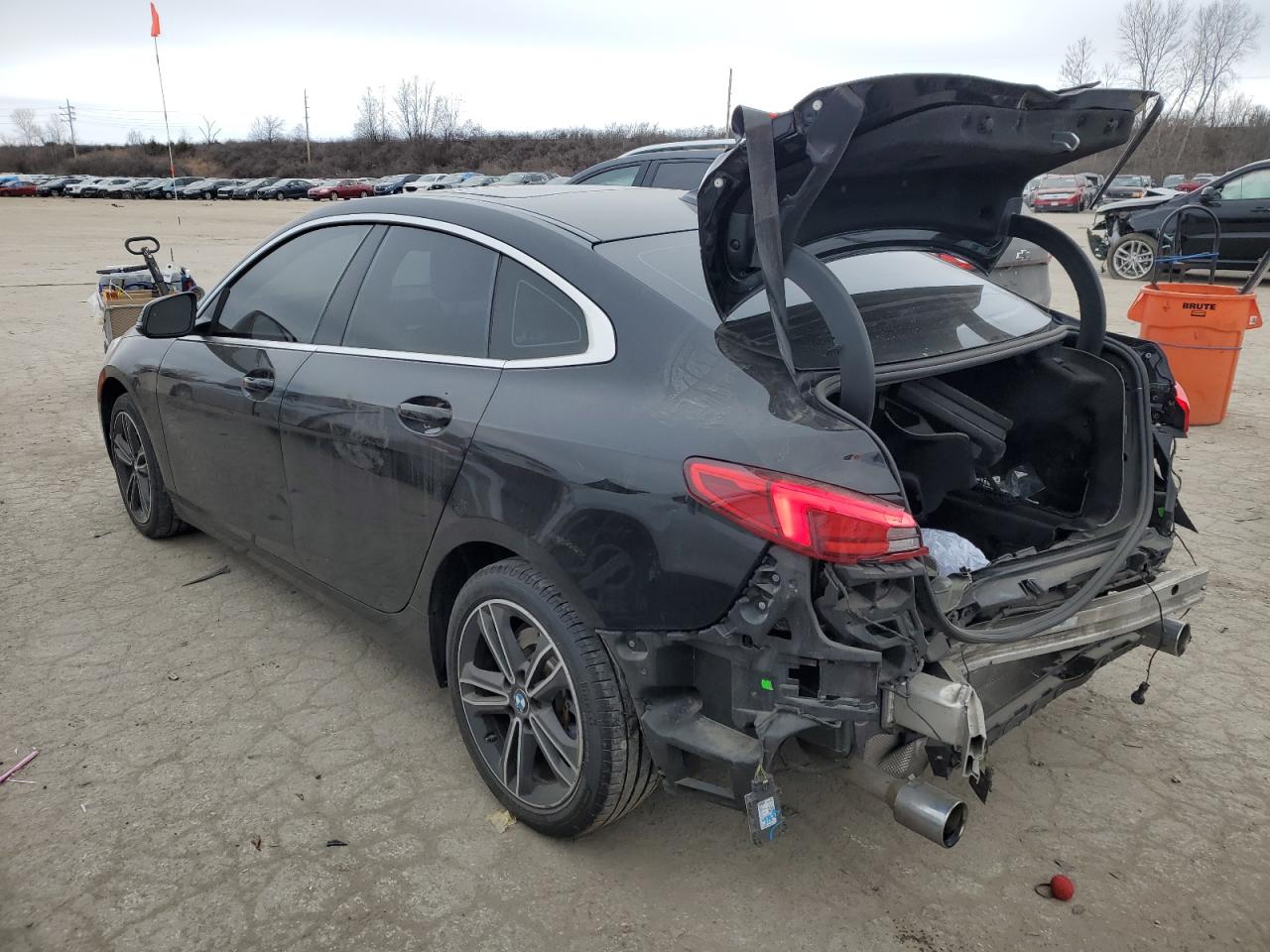2022 BMW 2er VIN WBA73AK0XN7K39818 Copart auction photo, rear end damage thumbnail 2