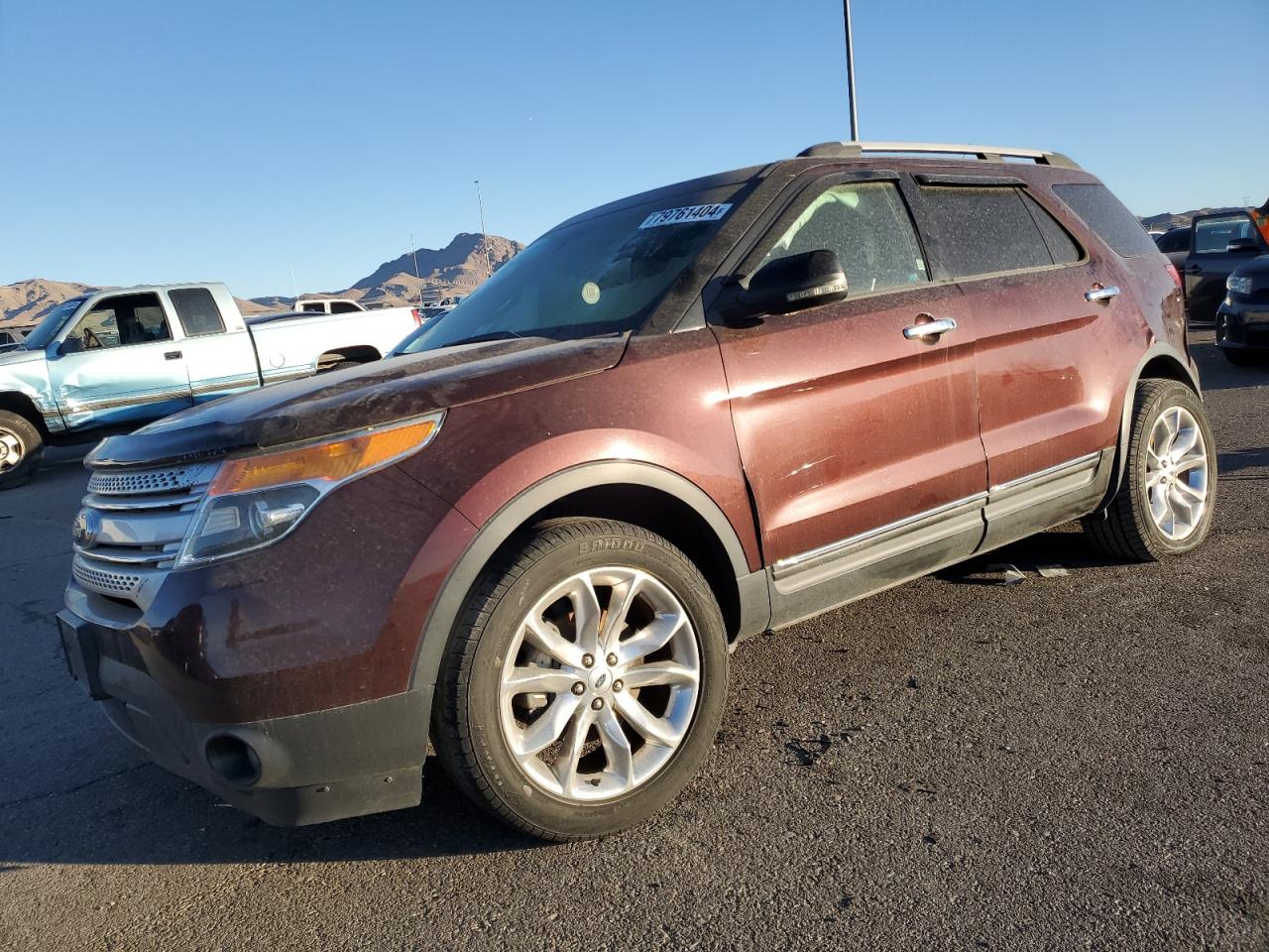 2012 Ford Explorer VIN 1FMHK8D88CGA25960