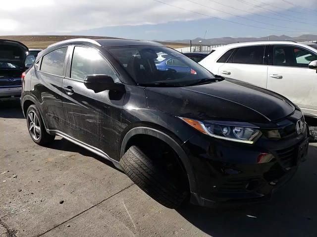 2021 Honda HR-V VIN 3CZRU6H54MM746804 Copart auction photo, side / front end damage thumbnail 12