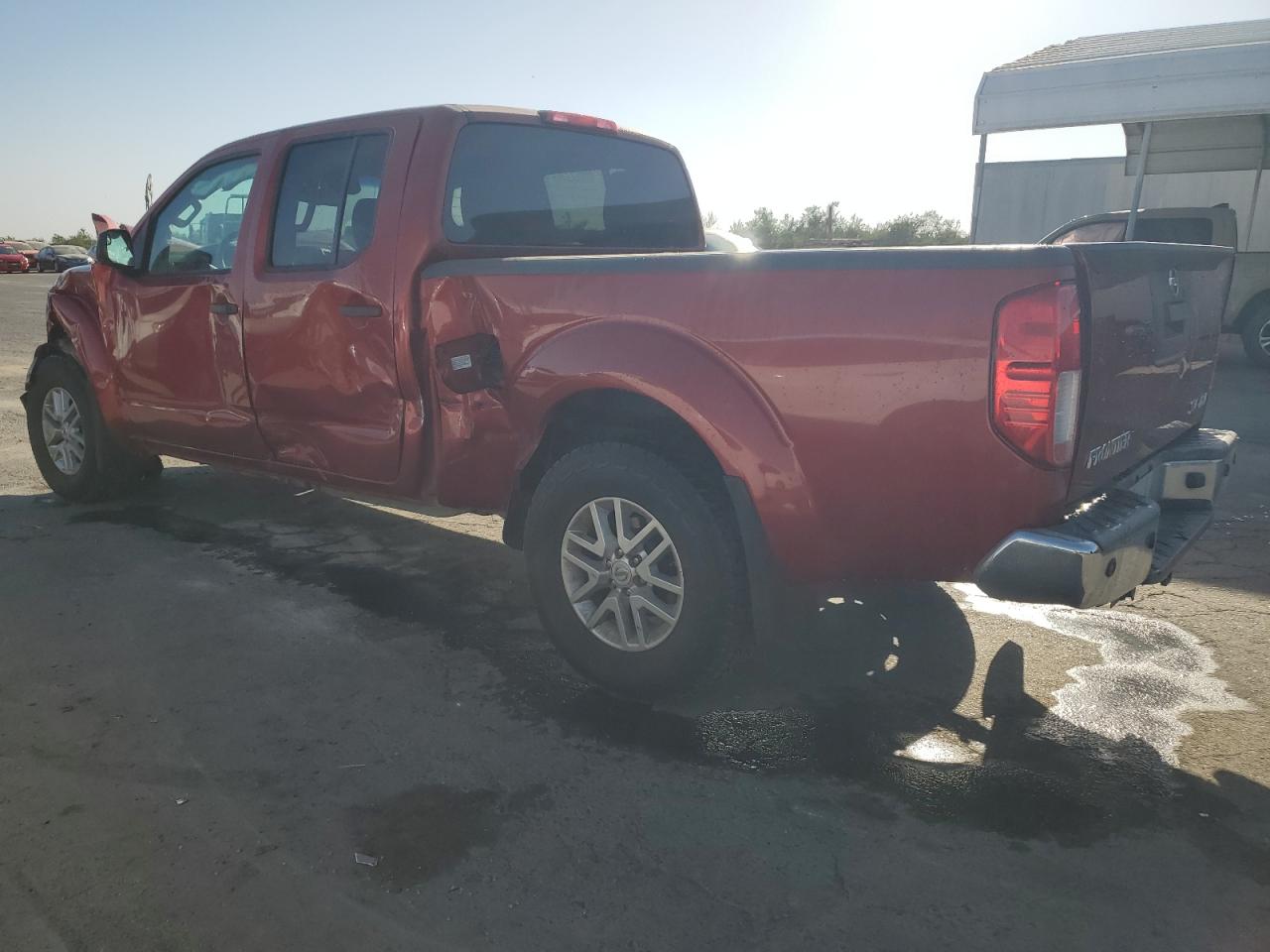 2016 Nissan Navara (Frontier) VIN 1N6AD0FV7GN710020 Copart auction photo, front end / side damage thumbnail 2