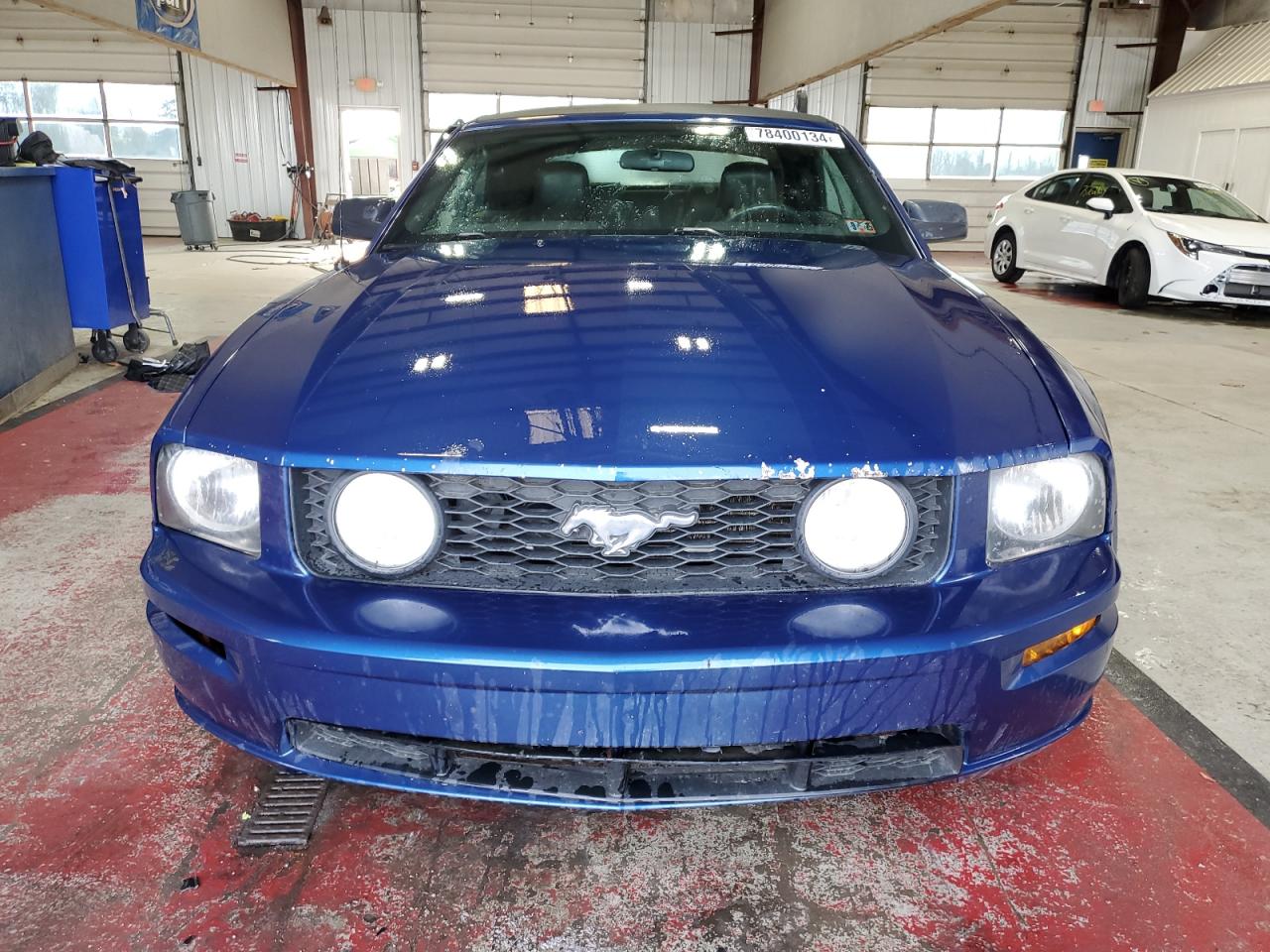 2007 Ford Mustang VIN 1ZVFT85H875269047 Copart auction photo, side damage thumbnail 5