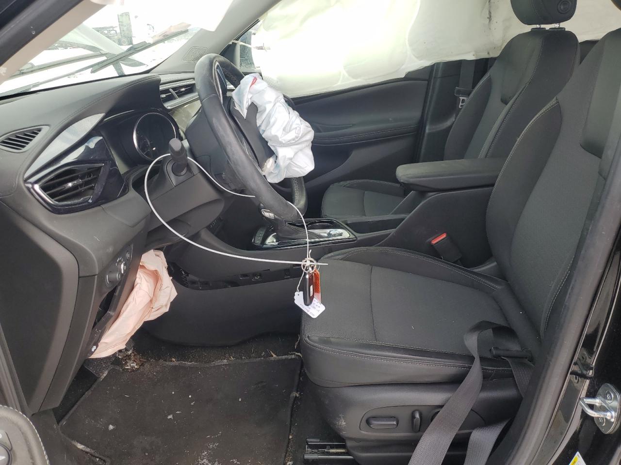 2022 Buick Encore VIN KL4MMCSL9NB083402 Copart auction photo, front end / side damage thumbnail 7