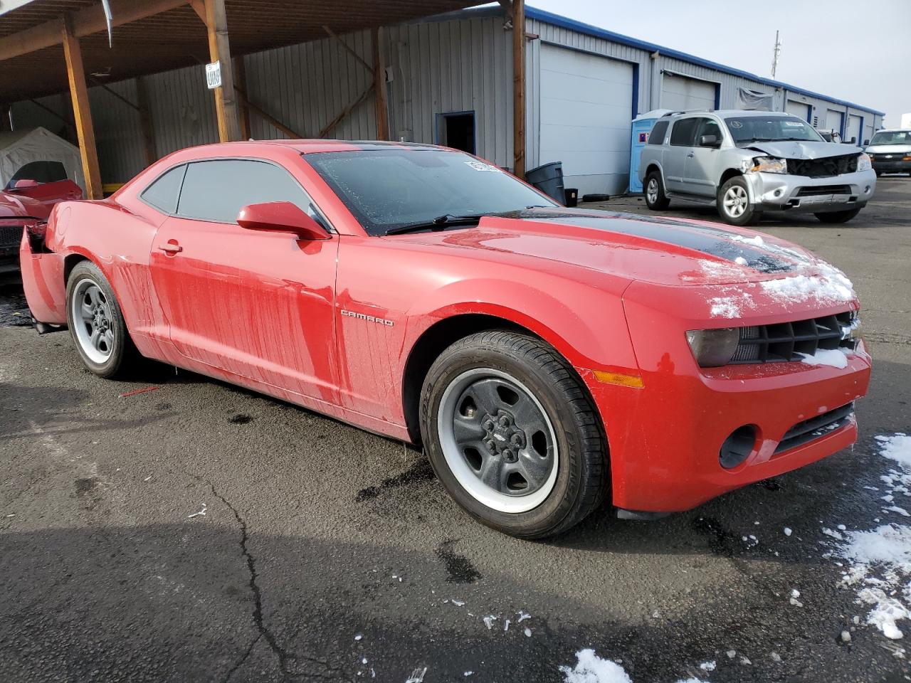 2010 Chevrolet Camaro VIN 2G1FE1EV2A9175906 Copart auction photo, rear end damage thumbnail 4
