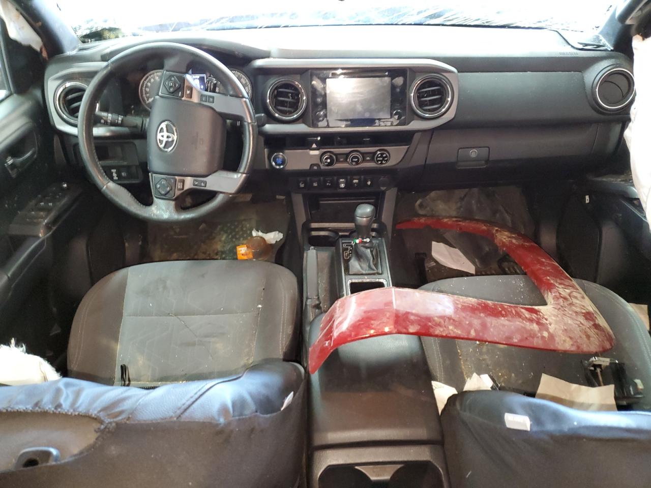 2018 Toyota Tacoma VIN 3TMAZ5CNXJM066147 Copart auction photo, rollover / undercarriage damage thumbnail 8