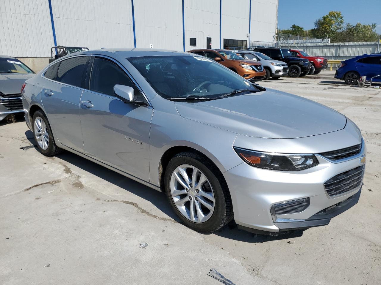 2017 Chevrolet Malibu VIN 1G1ZE5ST5HF109777 Copart auction photo, side / rear end damage thumbnail 4