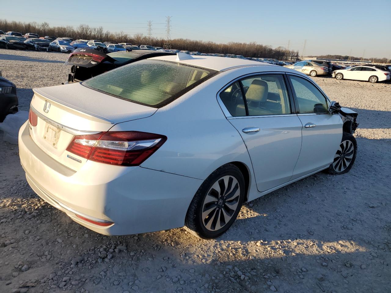 2017 Honda Accord VIN JHMCR6F51HC009954 Copart auction photo, front end / all over damage thumbnail 3