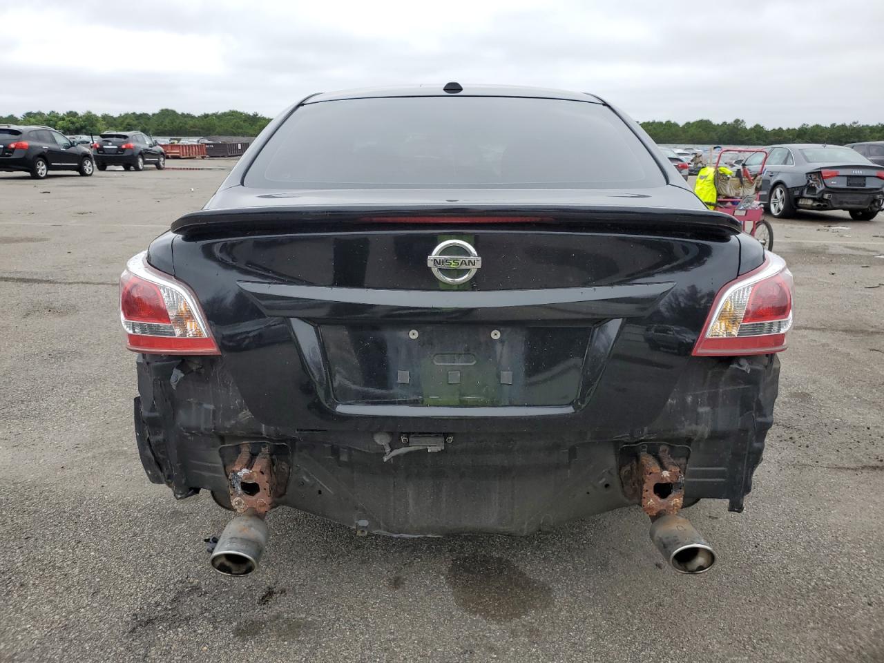 2013 Nissan Altima VIN 1N4BL3AP1DC117769 Copart auction photo, rear end / side damage thumbnail 6