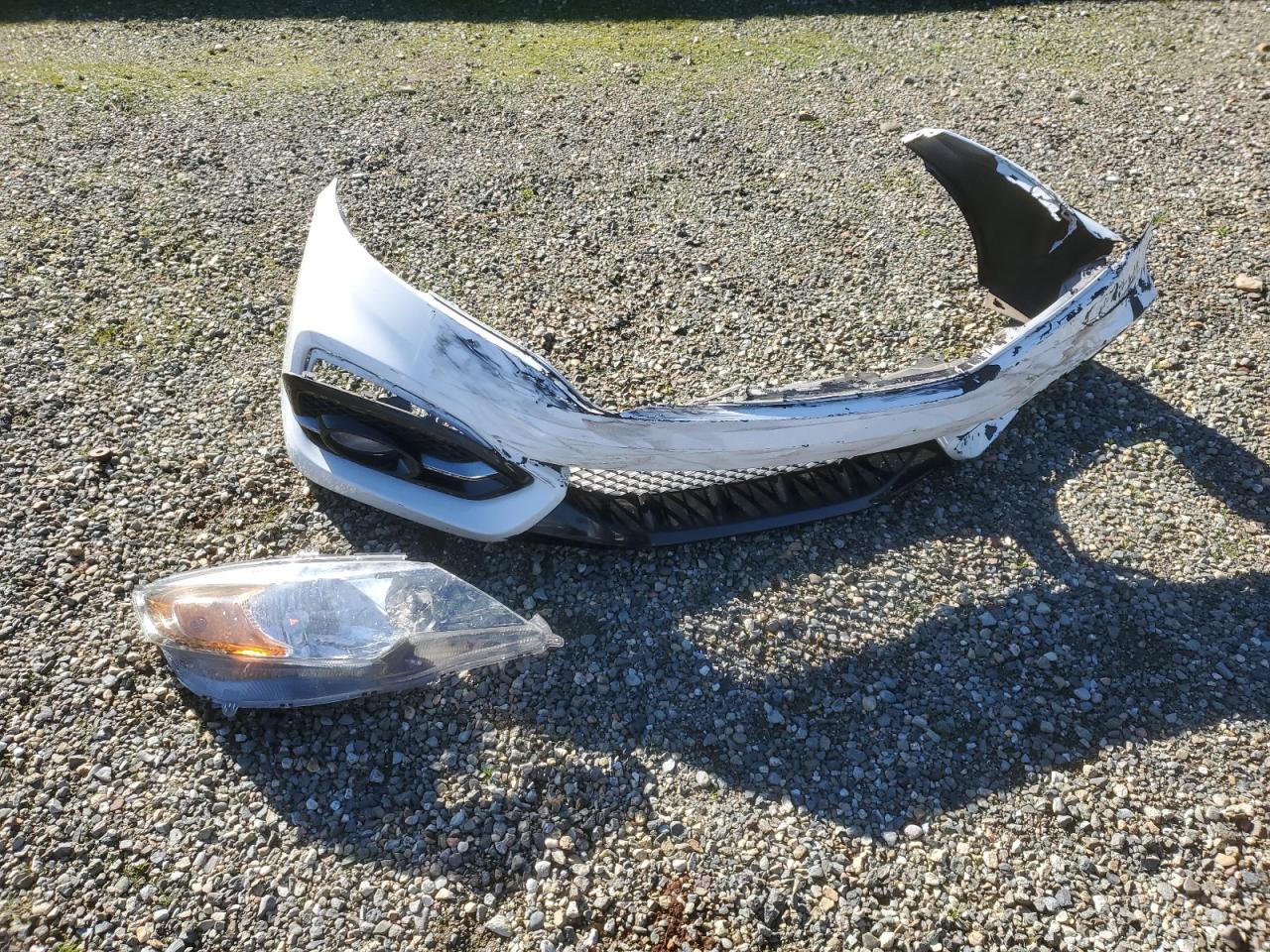 2015 Honda Civic VIN 2HGFG4A55FH704465 Copart auction photo, front end damage thumbnail 14