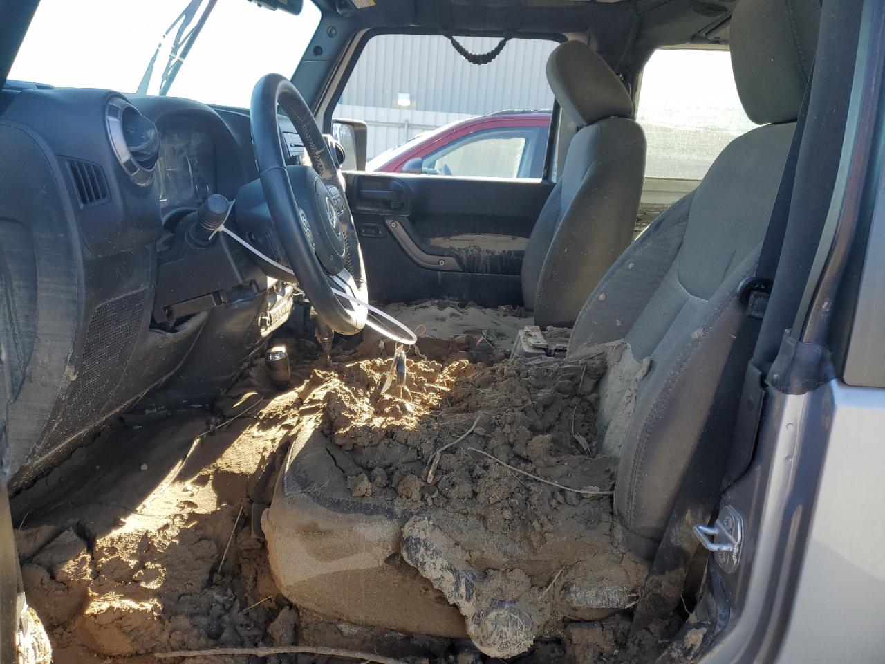 2015 Jeep Wrangler VIN 1C4AJWAG5FL534425 Copart auction photo, water/flood damage thumbnail 7