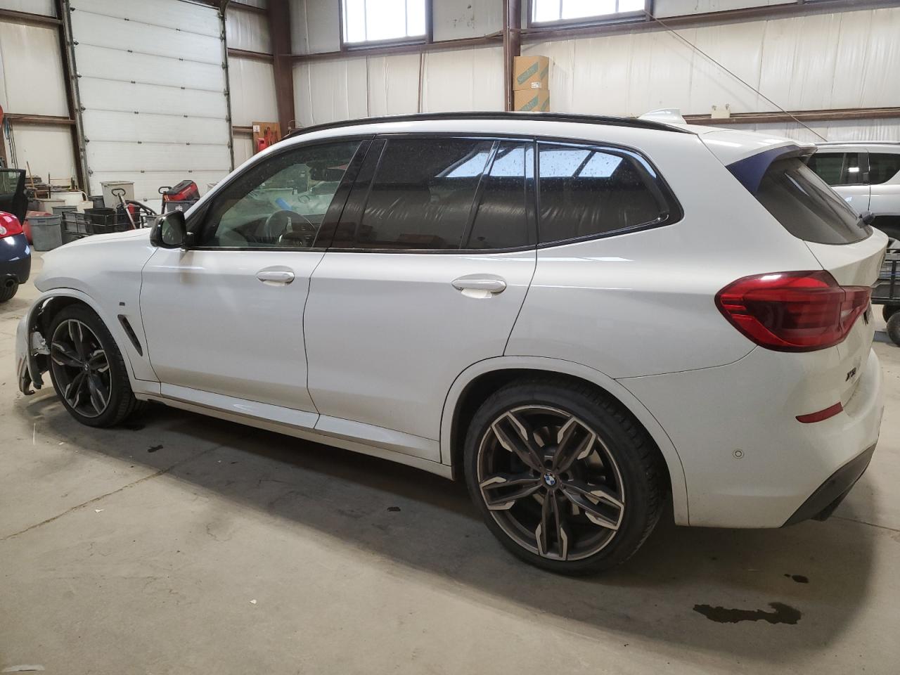 2019 BMW X3 VIN 5UXTS3C53K0Z02725 Copart auction photo, front end / undercarriage damage thumbnail 2
