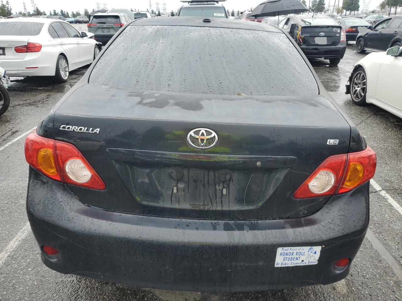 2010 Toyota Corolla VIN 1NXBU4EE9AZ308038 Copart auction photo, side / front end damage thumbnail 6