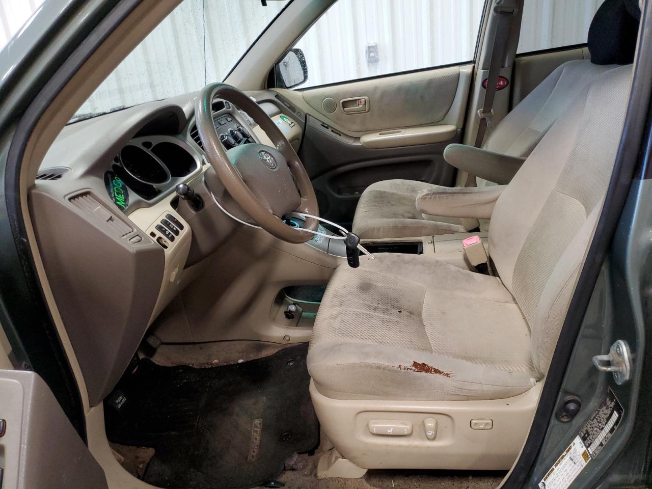 2005 Toyota Highlander VIN JTEDP21A450090465 Copart auction photo, mechanical damage thumbnail 7