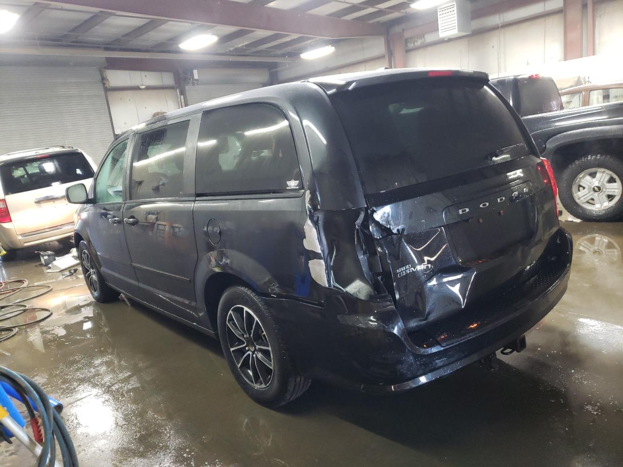 2017 Dodge Caravan VIN 2C4RDGCG3HR612160 Copart auction photo, rear end damage thumbnail 2