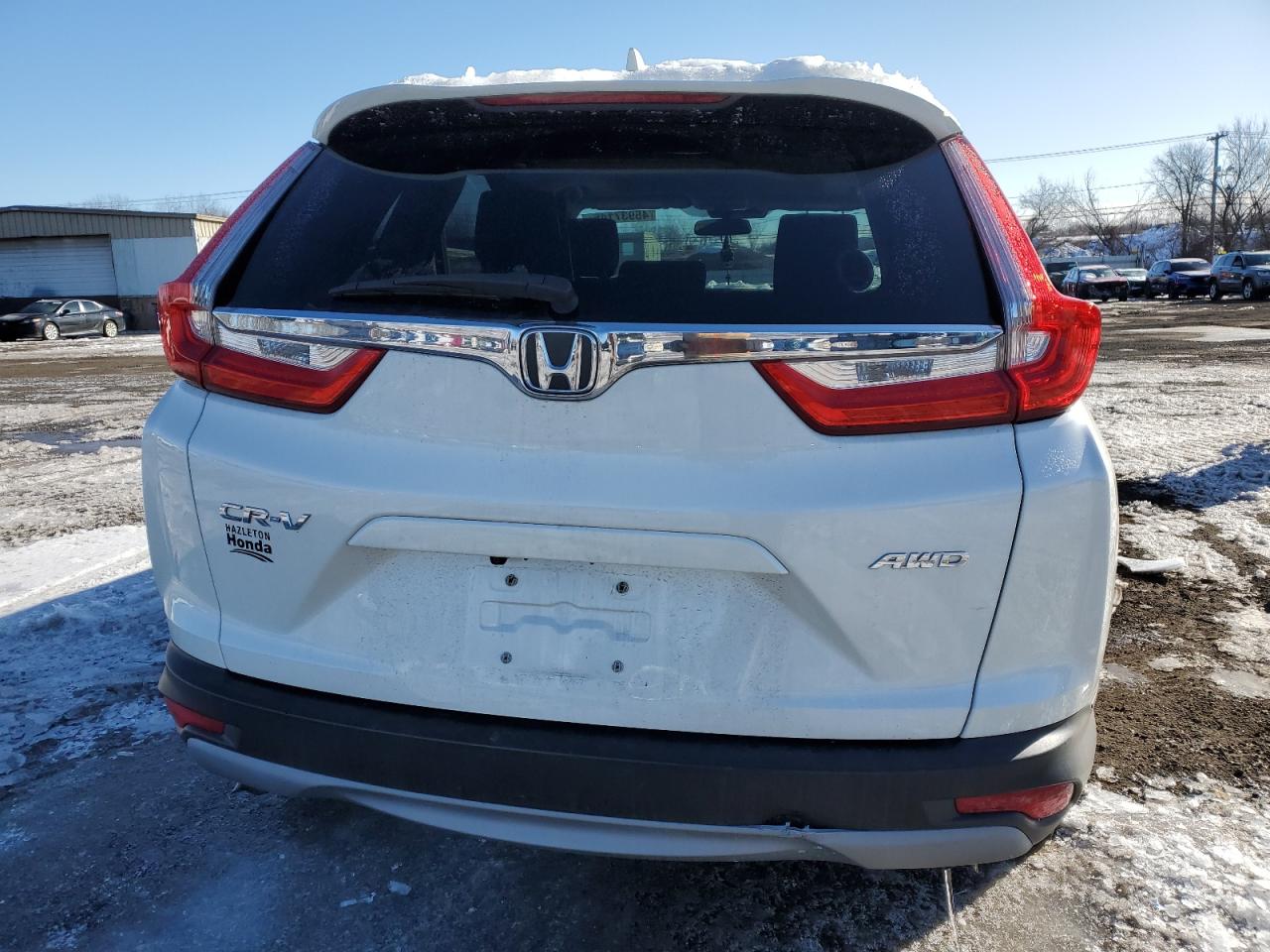 2018 Honda CR-V VIN 2HKRW2H53JH604972 Copart auction photo, side damage thumbnail 6