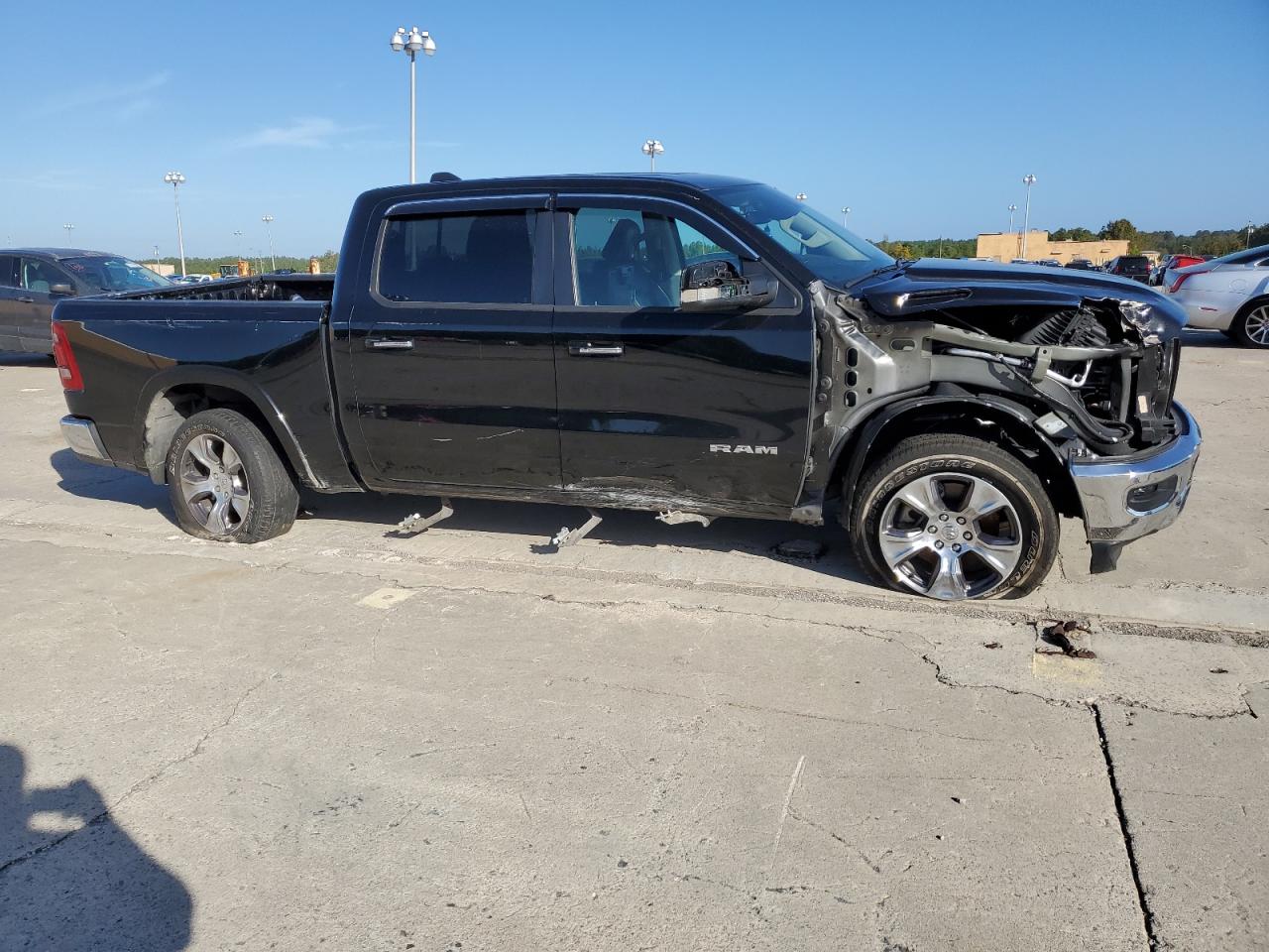 2022 RAM 1500 VIN 1C6SRFJT2NN478965 Copart auction photo, side damage thumbnail 4