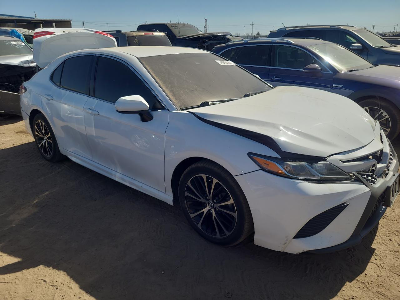2019 Toyota Camry VIN 4T1B11HK1KU758809 Copart auction photo, front end damage thumbnail 4