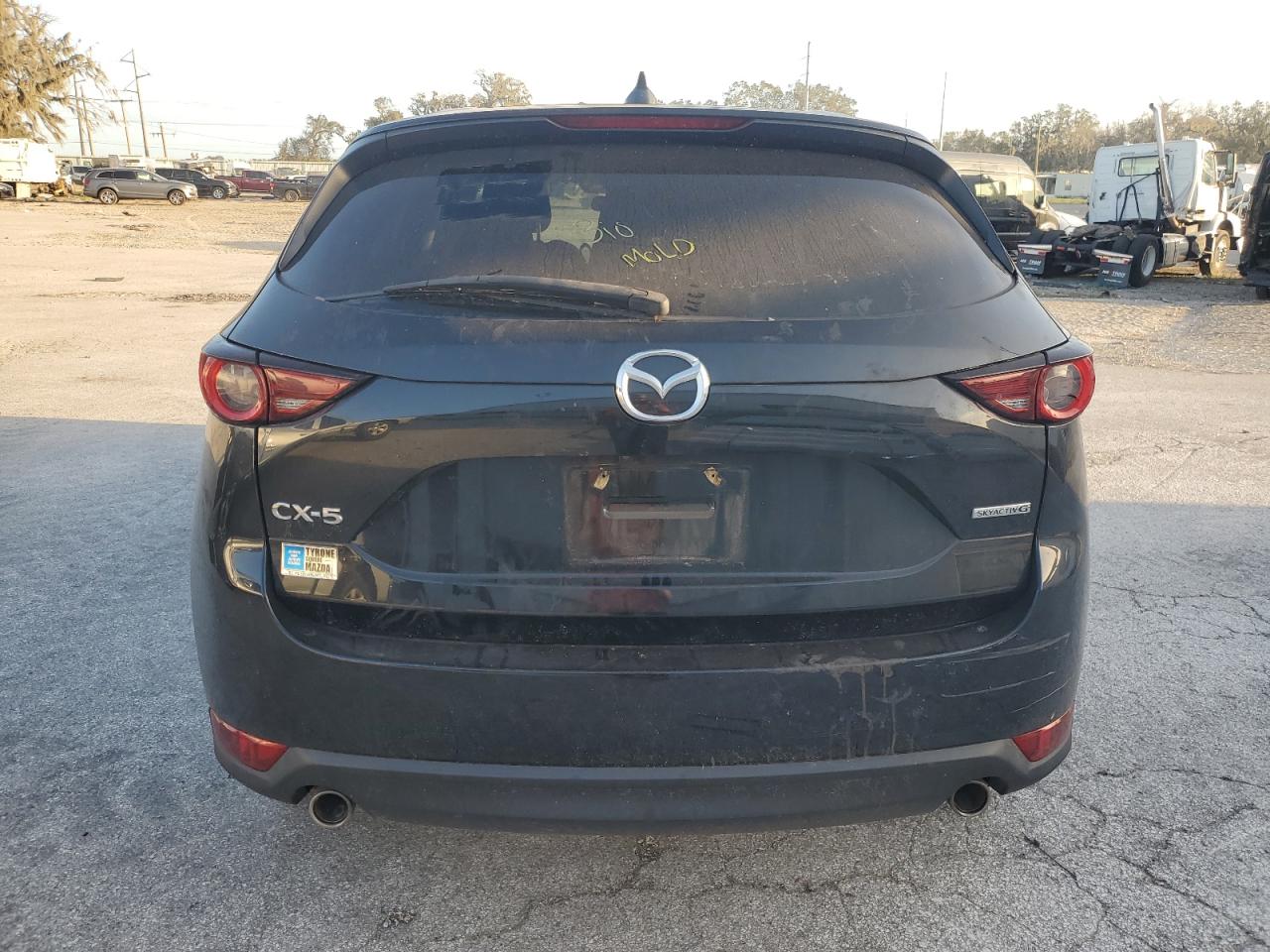 2020 Mazda CX-5 VIN JM3KFACM0L0829092 Copart auction photo, side / water/flood damage thumbnail 6