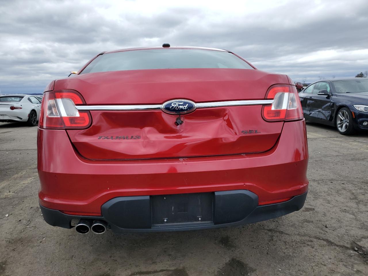 2011 Ford Taurus VIN 1FAHP2EWXBG132917 Copart auction photo, rear end damage thumbnail 6