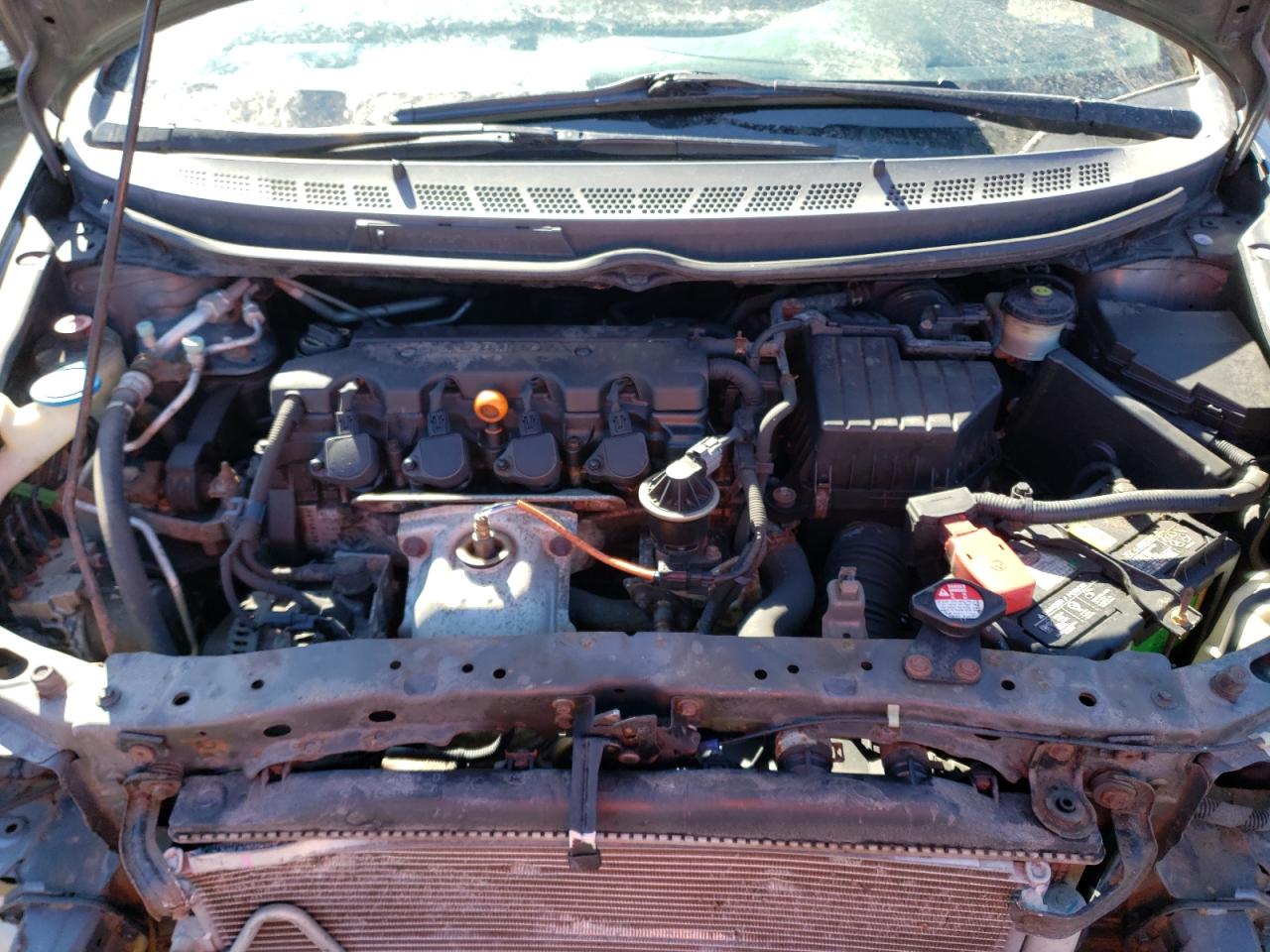 2009 Honda Civic VIN 1HGFA16969L009706 Copart auction photo, front end damage thumbnail 11