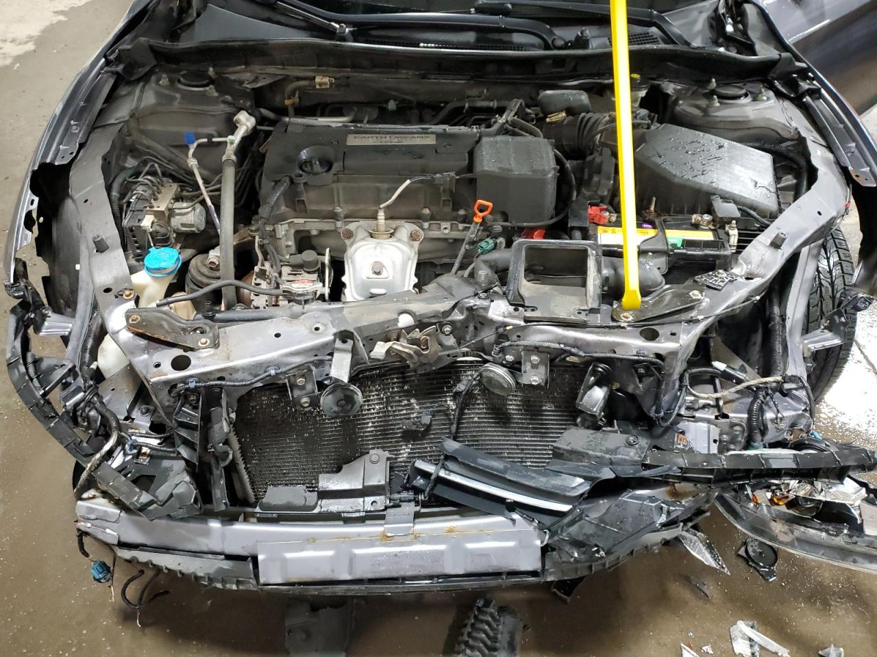 2015 Honda Accord VIN 1HGCR2F39FA220466 Copart auction photo, front end / rear end damage thumbnail 12