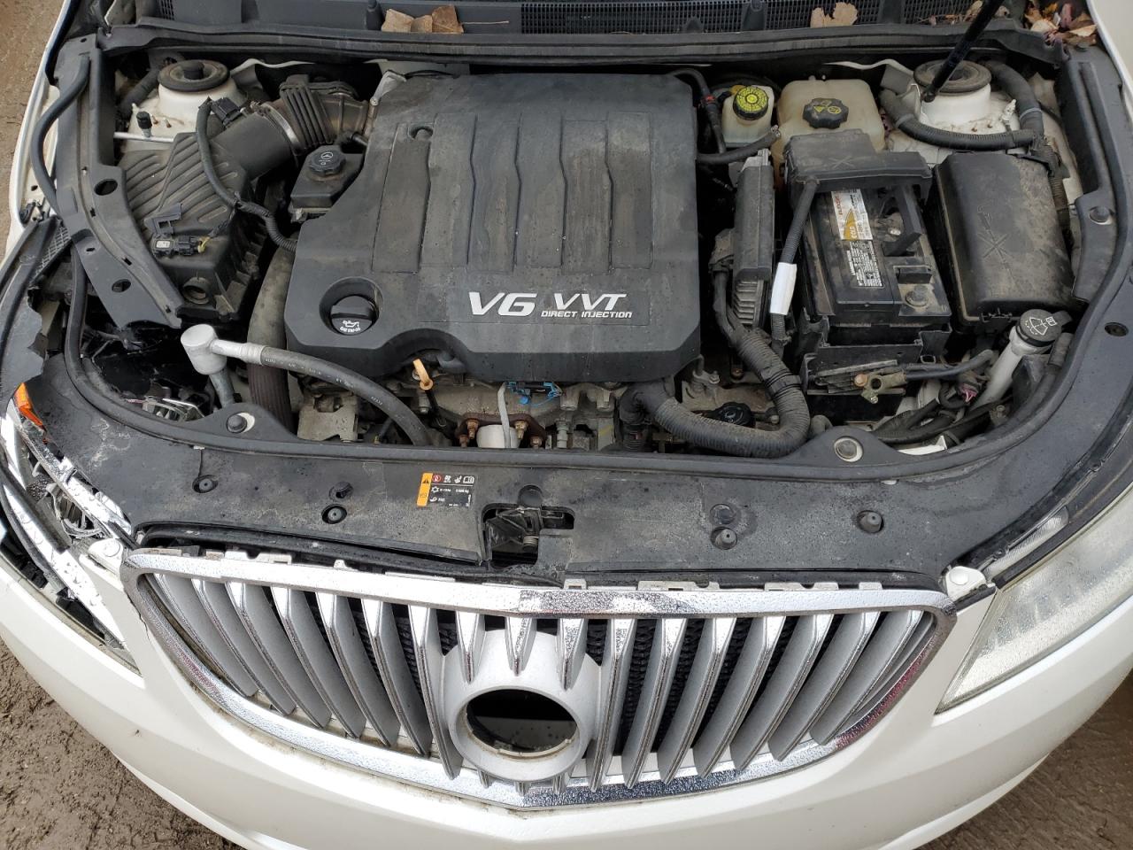 2010 Buick LaCrosse VIN 1G4GC5GG7AF284906 Copart auction photo, front end / minor dent/scratches damage thumbnail 11