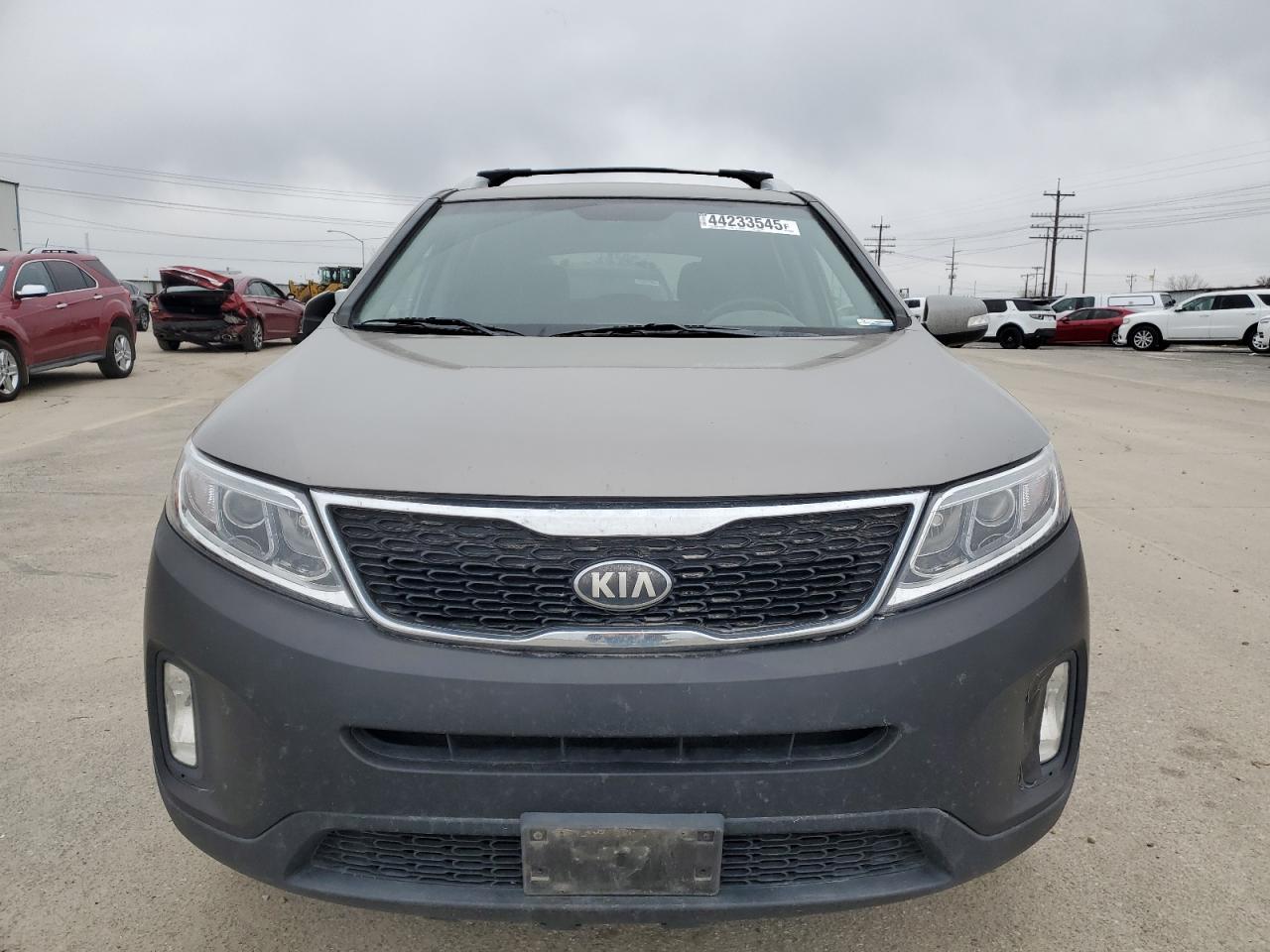 2014 KIA Sorento VIN 5XYKTCA67EG545408 Copart auction photo, rear end damage thumbnail 5