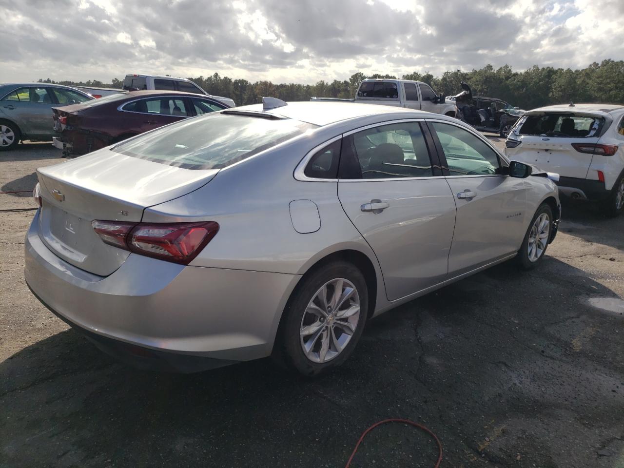 2021 Chevrolet Malibu VIN 1G1ZD5ST9MF065845 Copart auction photo, front end damage thumbnail 3