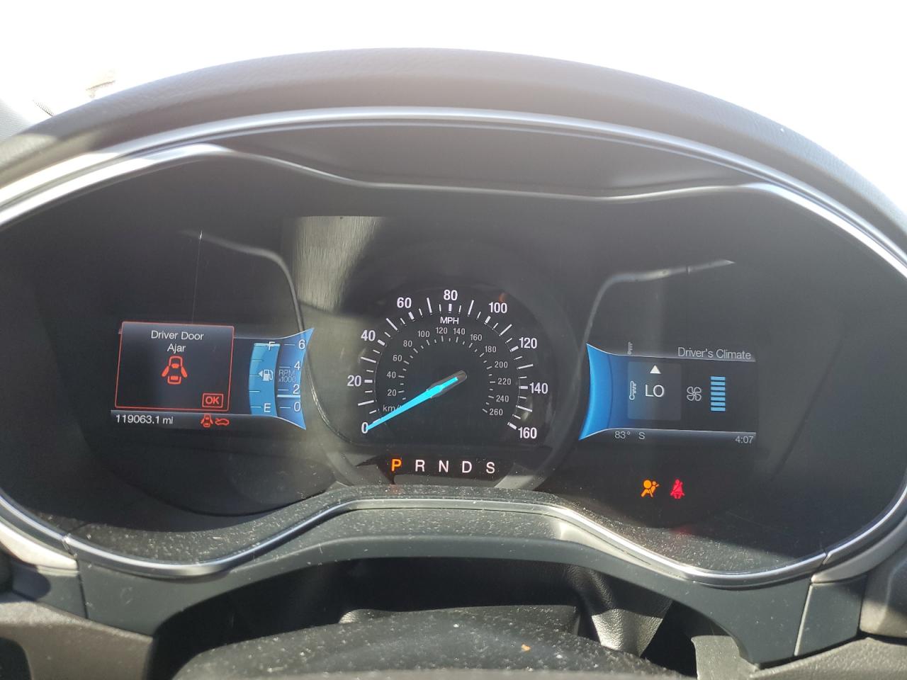 2014 Ford Fusion VIN 1FA6P0HD1E5356521 Copart auction photo, side / minor dent/scratches damage thumbnail 9