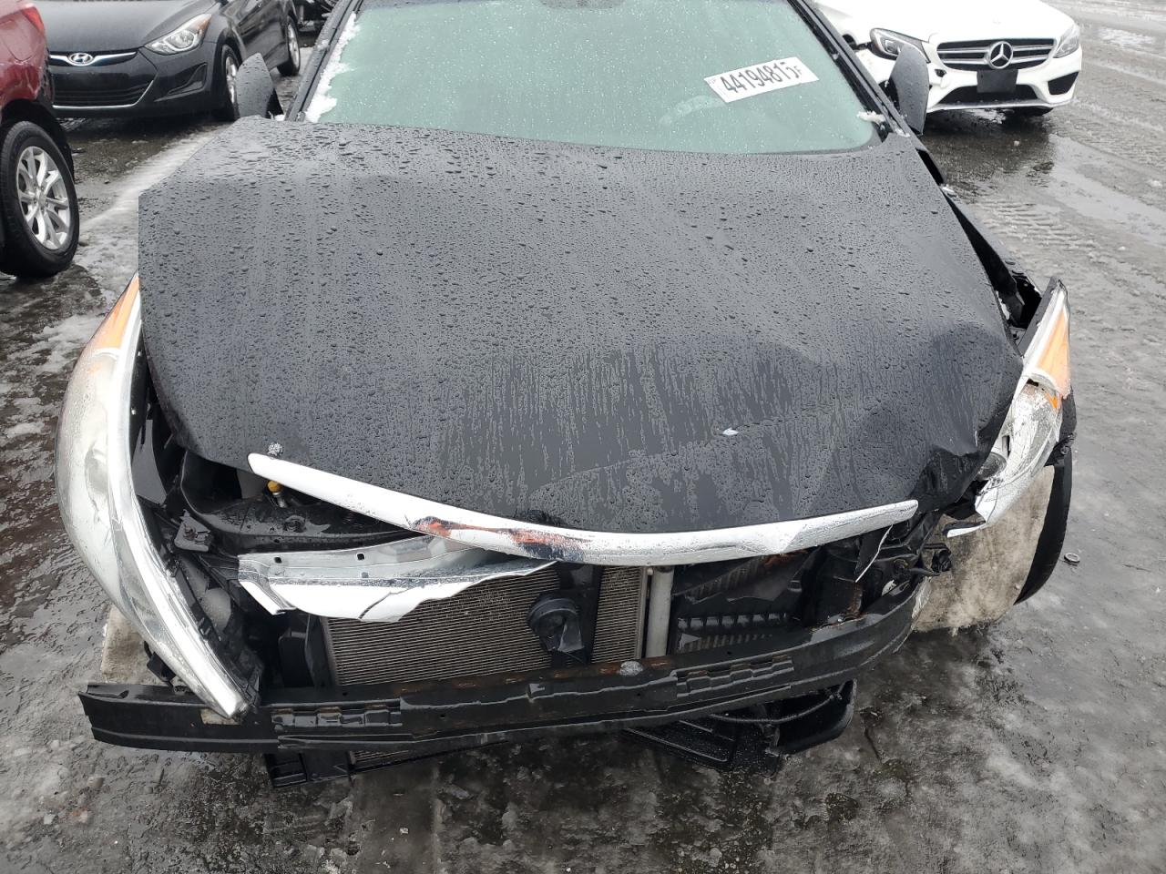2013 Hyundai Sonata VIN 5NPEC4AB6DH526274 Copart auction photo, front end damage thumbnail 11