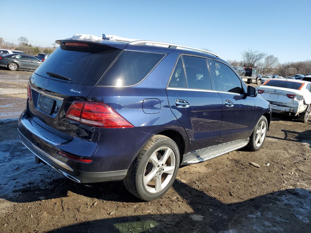 2018 Mercedes-Benz GLE VIN 4JGDA5HB4JB091583 Copart auction photo, front end / minor dent/scratches damage thumbnail 3