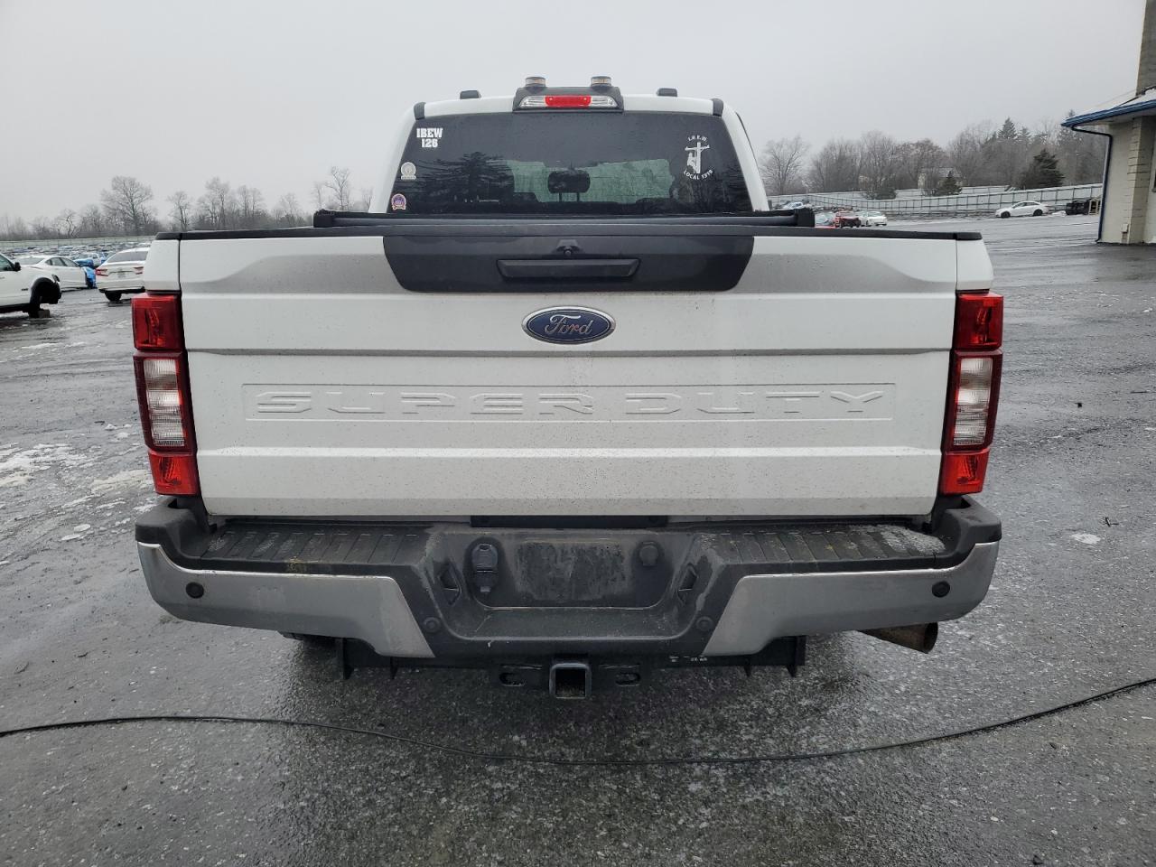 2022 Ford F250 VIN 1FT7W2B6XNED78766 Copart auction photo, front end / side damage thumbnail 6