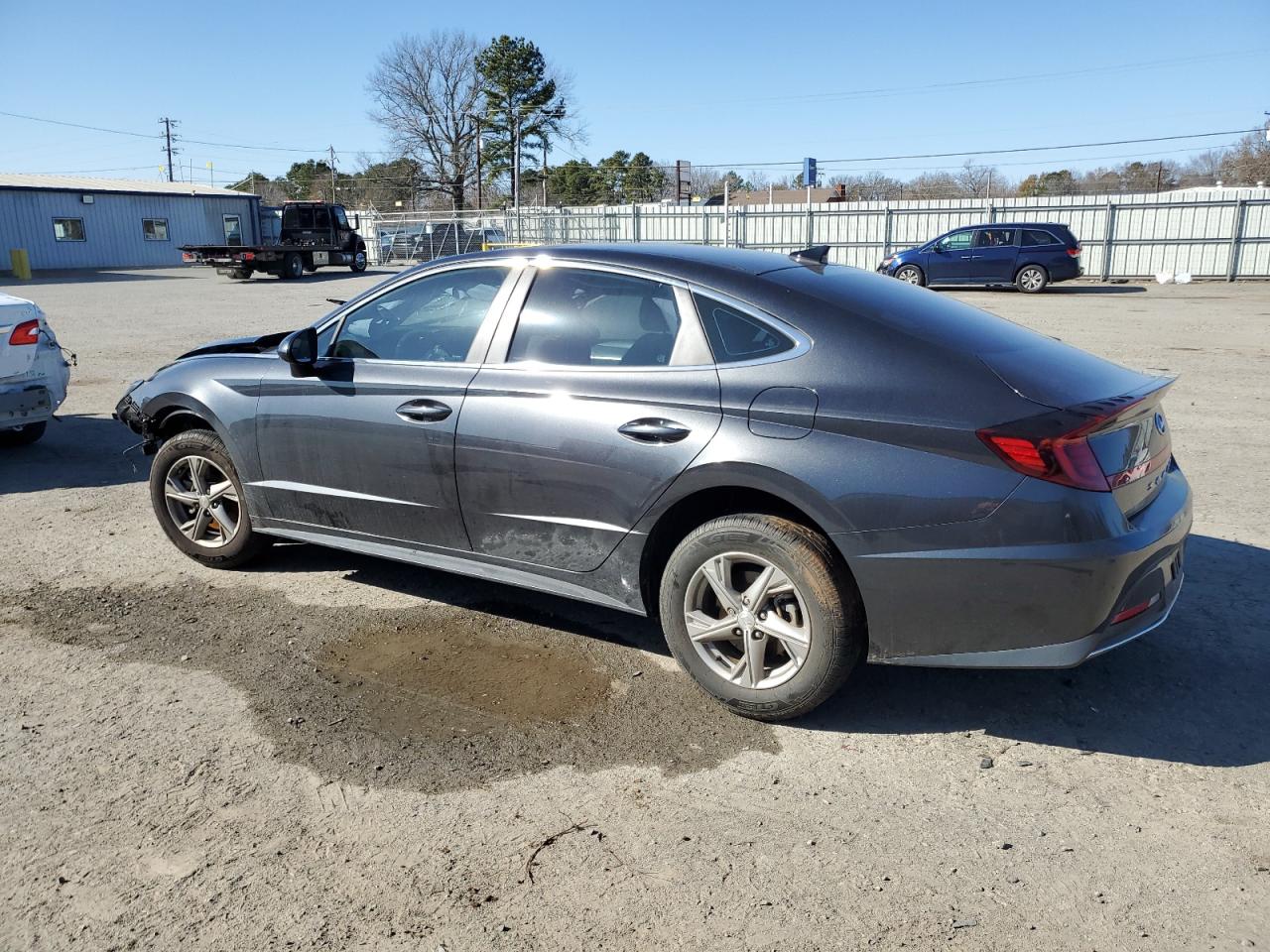 2021 Hyundai Sonata VIN 5NPEG4JAXMH129310 Copart auction photo, all over / front end damage thumbnail 2