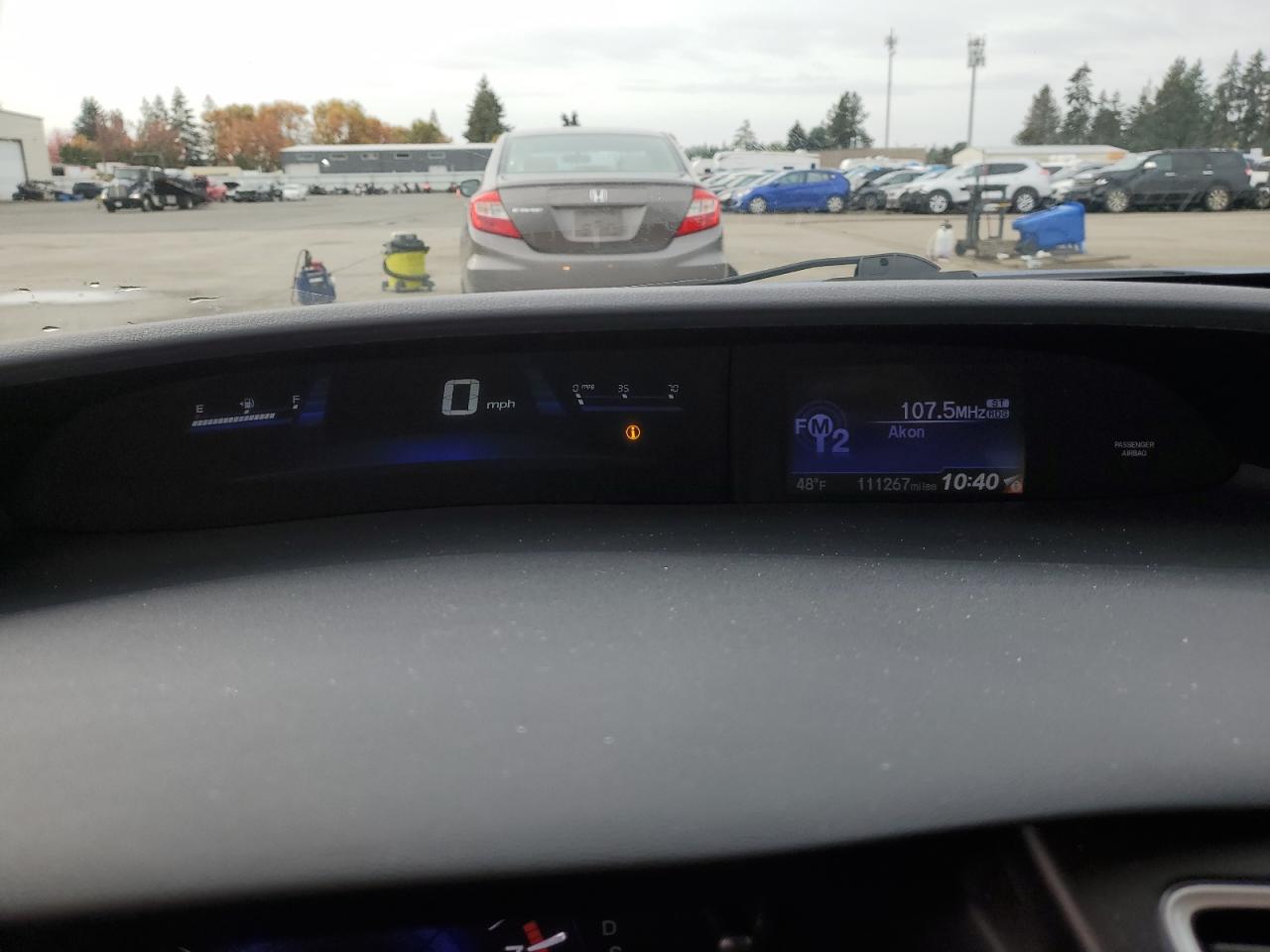 2015 Honda Civic VIN 19XFB2F5XFE279153 Copart auction photo, side damage thumbnail 9