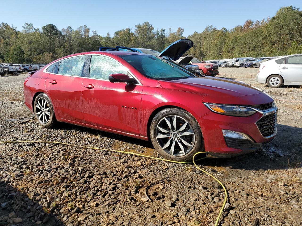 2020 Chevrolet Malibu VIN 1G1ZG5ST5LF066416 Copart auction photo, water/flood / rear end damage thumbnail 4