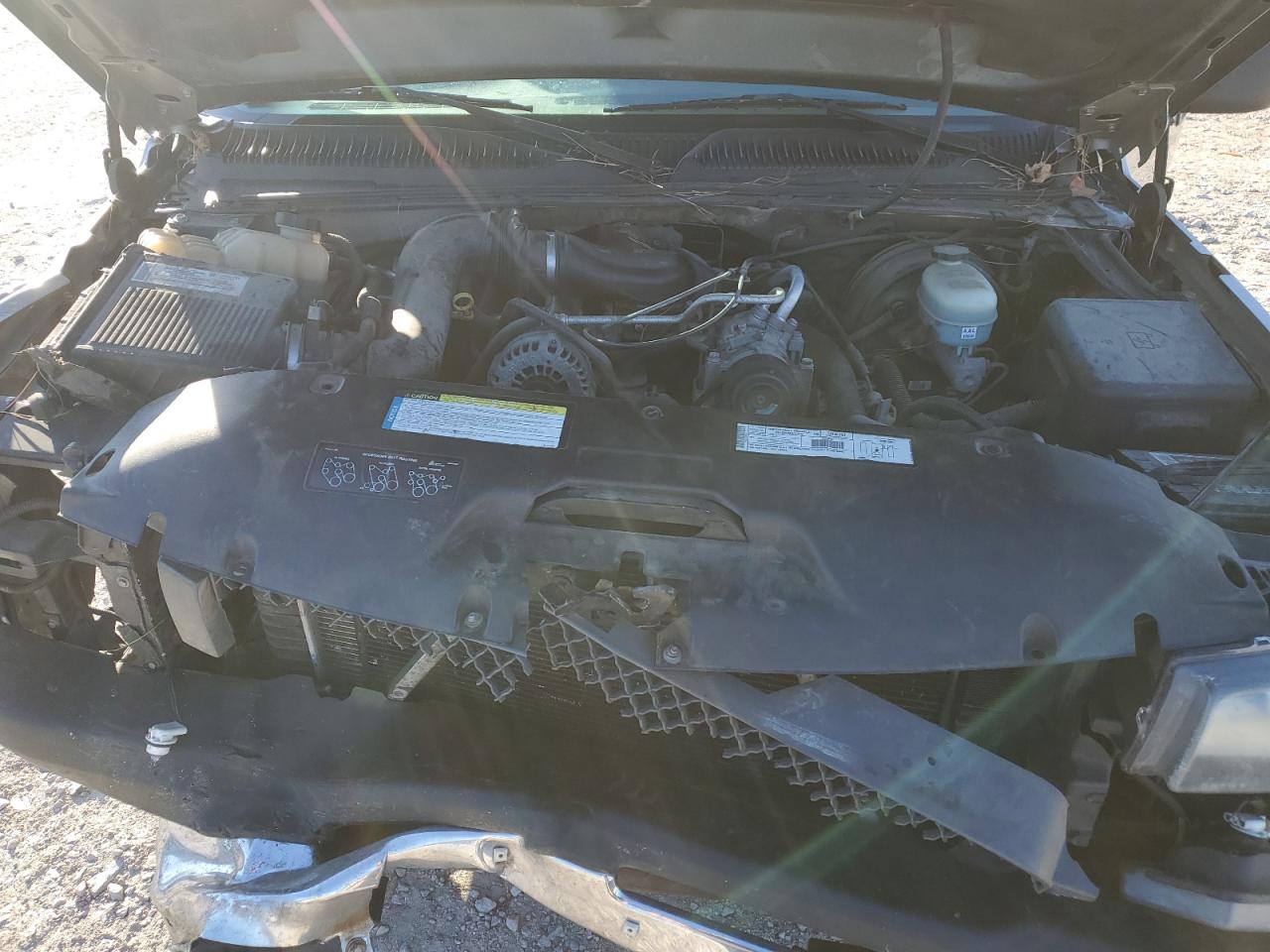 2007 Chevrolet Silverado VIN 3GCEC14X87G250716 Copart auction photo, front end damage thumbnail 13