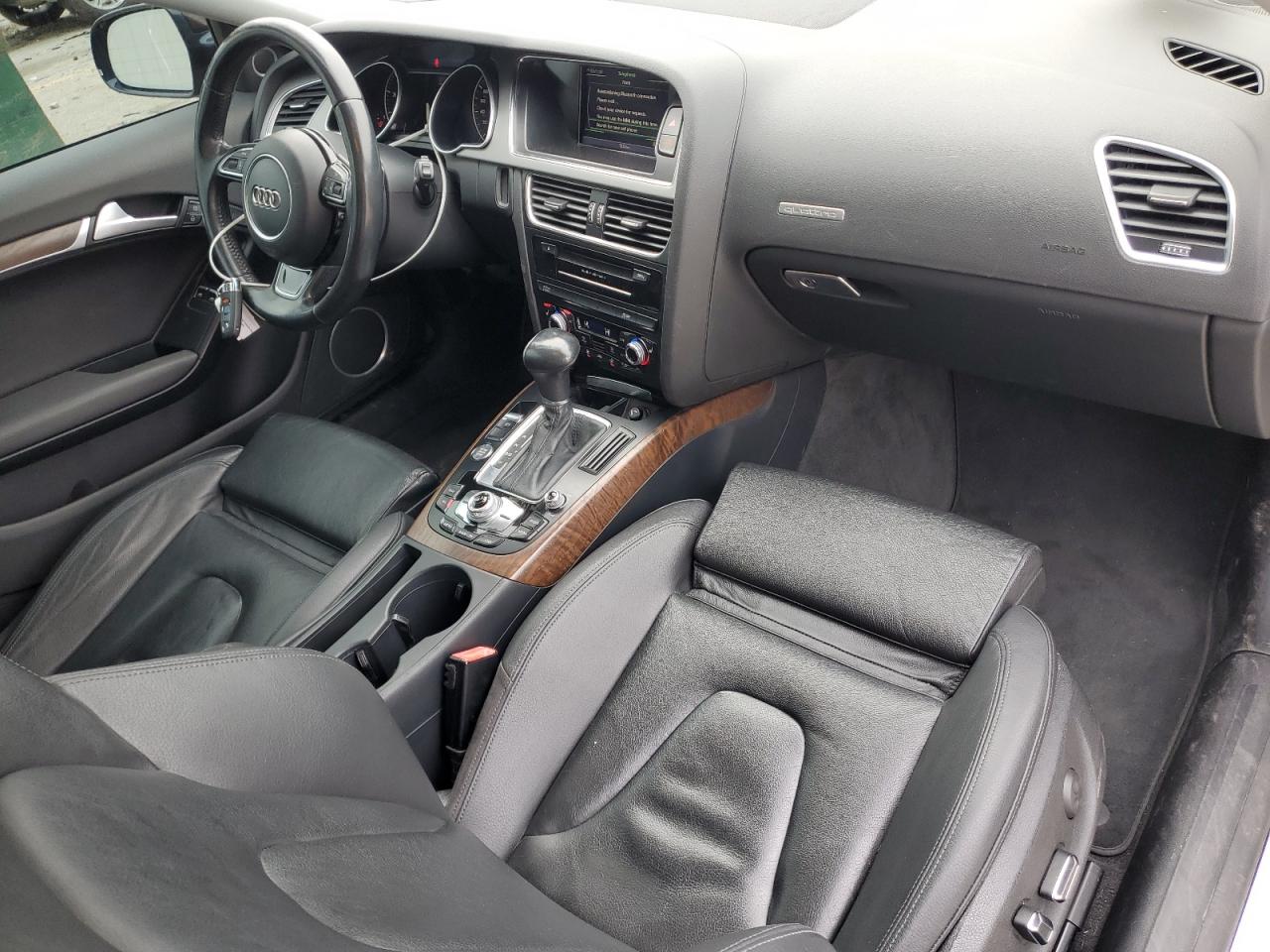 2014 Audi A5 VIN WAULFAFR4EA061289 Copart auction photo, all over damage thumbnail 8