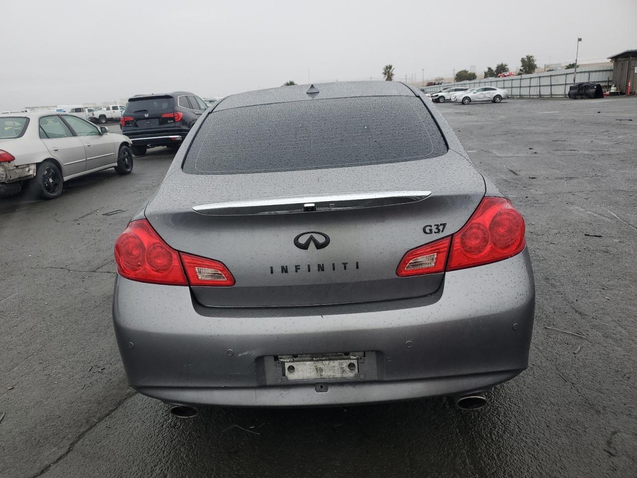 2010 Infiniti G VIN JN1CV6AP6AM404401 Copart auction photo, vandalism damage thumbnail 6