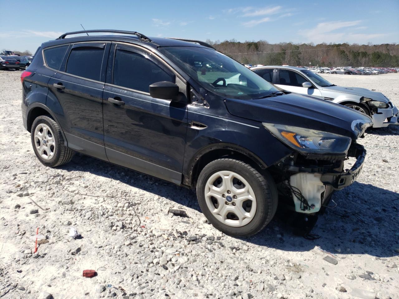 2019 Ford Escape VIN 1FMCU0F77KUA26382 Copart auction photo, front end damage thumbnail 4