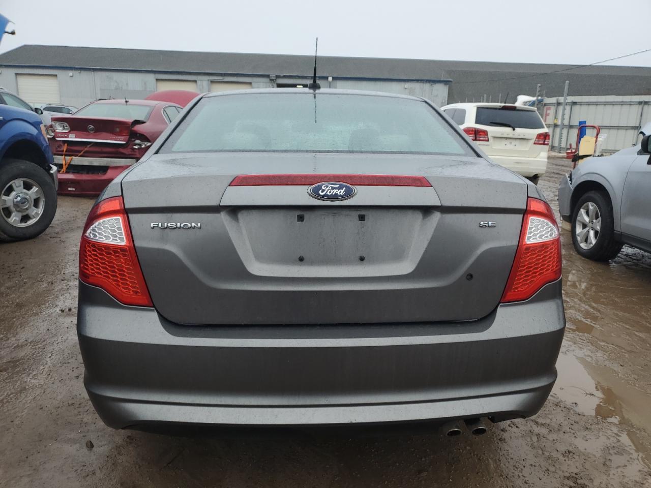 2010 Ford Fusion VIN 3FAHP0HA0AR395557 Copart auction photo, front end / side damage thumbnail 6