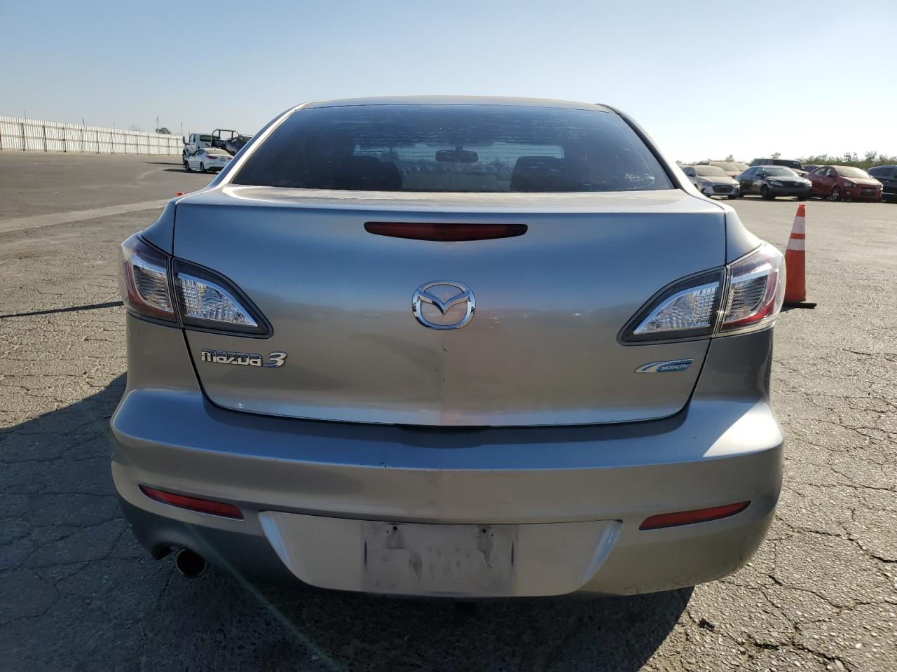 2013 Mazda 3 VIN JM1BL1VP3D1736104 Copart auction photo, front end / rear end damage thumbnail 6