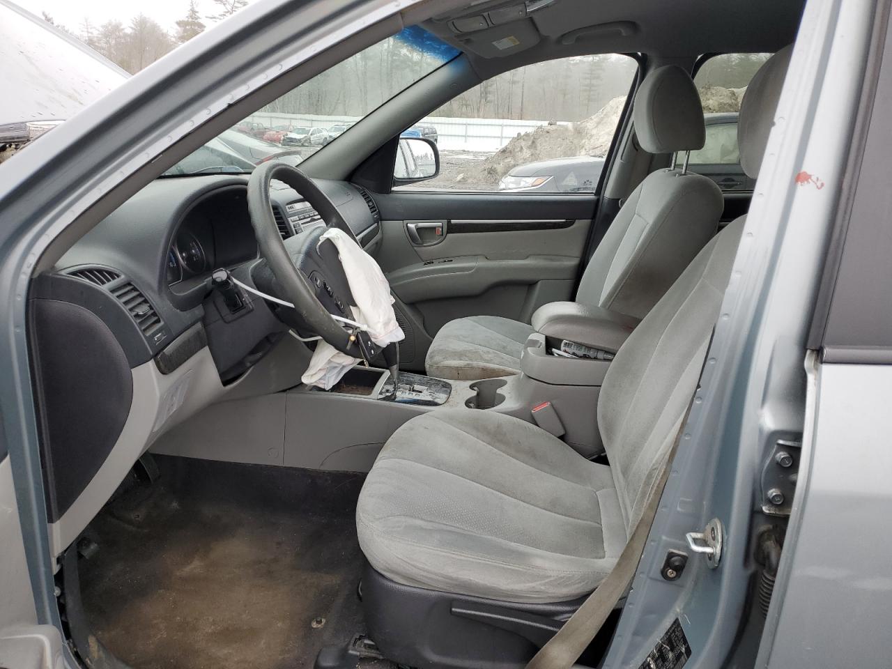 2009 Hyundai Santa Fe VIN 5NMSG73D69H244048 Copart auction photo, front end damage thumbnail 7