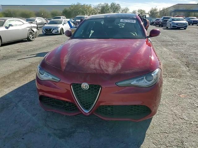 2017 Alfa Romeo Giulia VIN ZARFAEEN7H7557912 Copart auction photo, side damage thumbnail 11