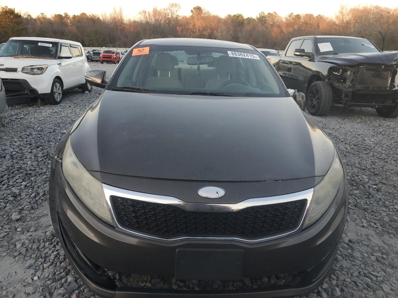 2013 KIA Optima VIN 5XXGM4A71DG174816 Copart auction photo, mechanical damage thumbnail 5
