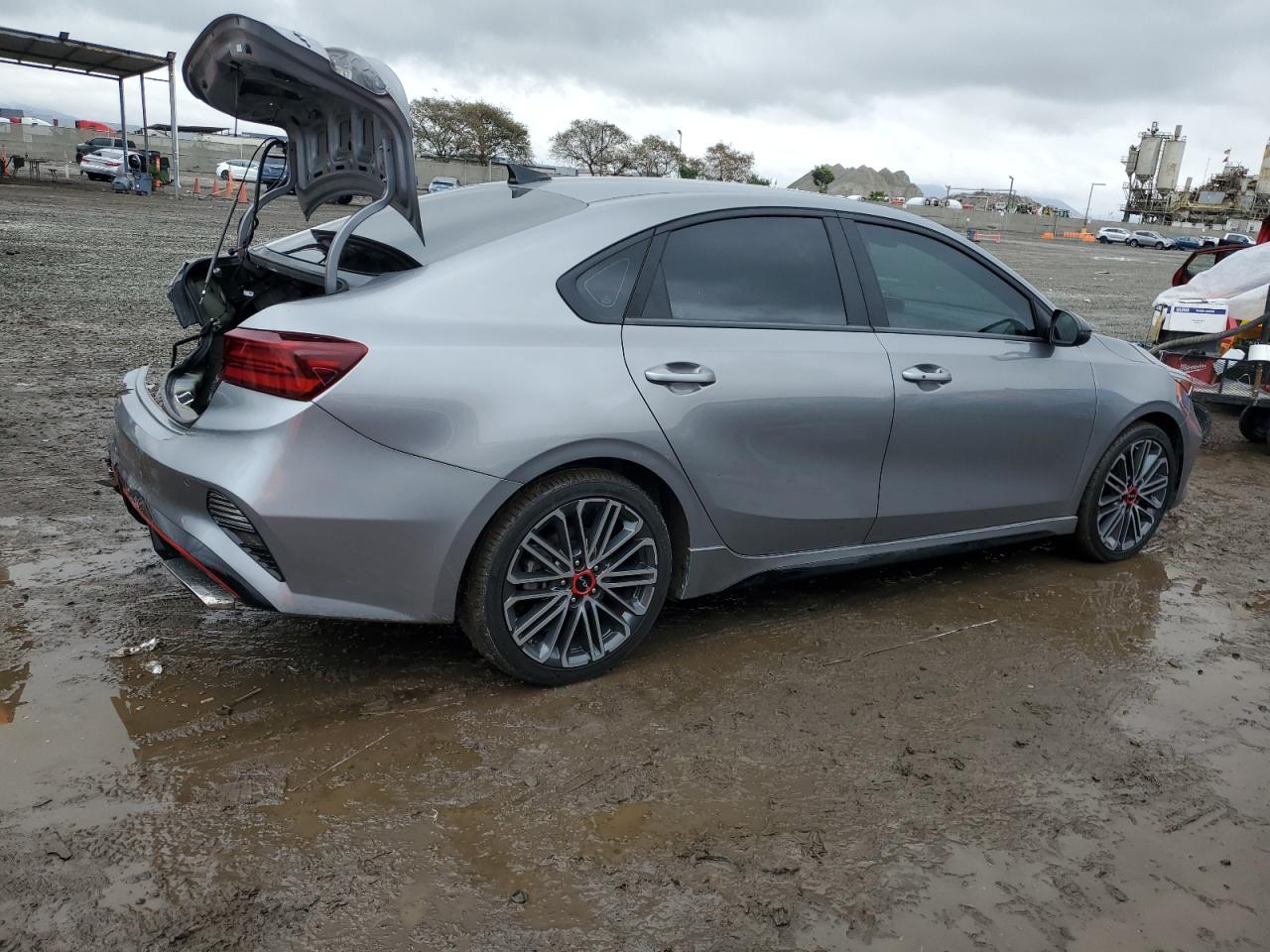 2023 KIA Forte VIN 3KPF44AC4PE683188 Copart auction photo, rear end damage thumbnail 3