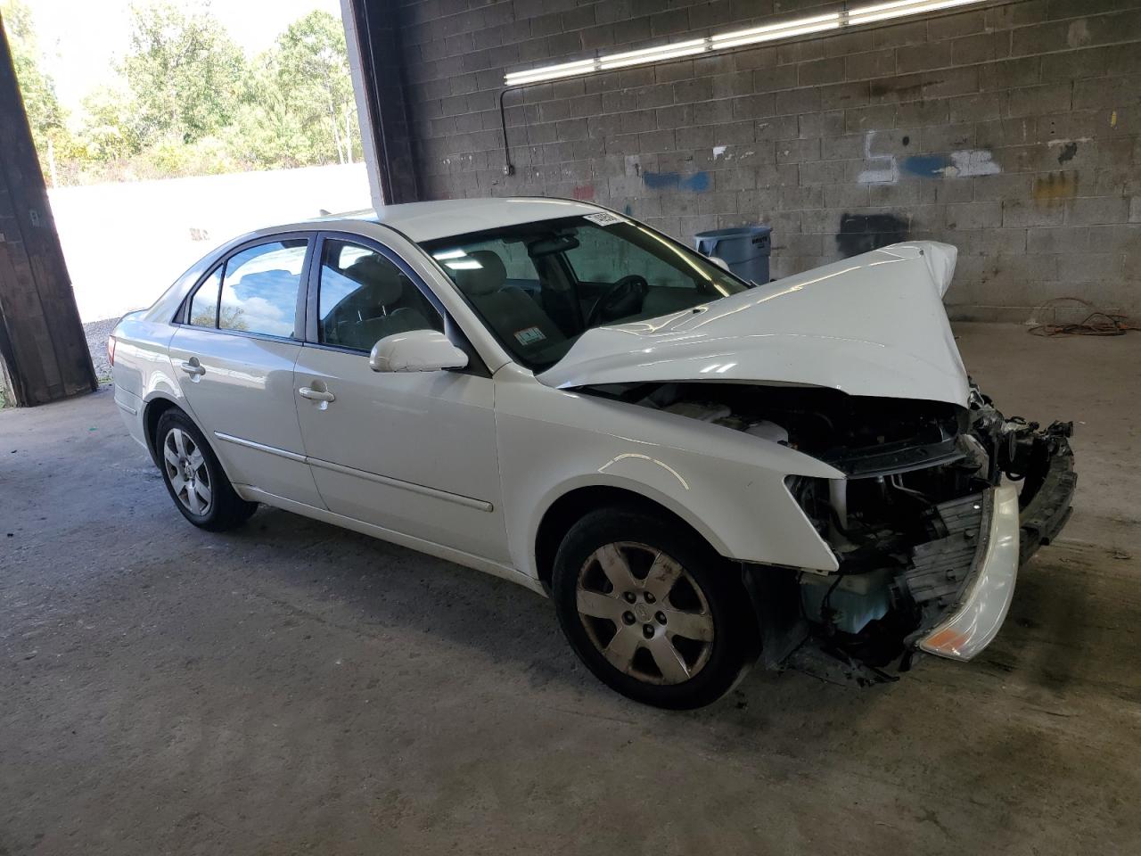 2010 Hyundai Sonata VIN 5NPET4AC4AH589510 Copart auction photo, front end damage thumbnail 4